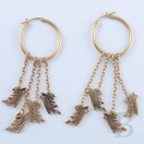 JUST CAVALLI σκουλαρίκια